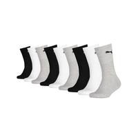 PUMA Kinder Socken, 9er Pack - Sport Crew Sock,Tennissocken, ECOM Mehrfarbig 27-30