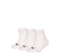 Puma Kinder Socken Kids Plain Quarter 3P 701233224-300 31-34 White