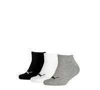 Puma Kinder Sportsocken Kids Invisible 3P 194010001-803 35-38 Grey/White/Black