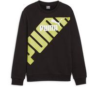 PUMA Kinder Sweatshirt POWER Graphic Crew TR (679255) 128 PUMA BLACK