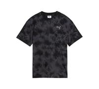 PUMA Essentials Relaxed Tie Dye T-Shirt Teenager, Kleidung, Schwarz, 13-14Y Black
