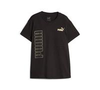Puma Kinder T-Shirt POWER LOGO LOVE Color Tee G 676414-01 128 Puma Black