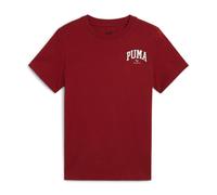 T-Shirt PUMA "PUMA SQUAD Small Graphic Jungen" Gr. 128, rot (intense red) Kinder Shirts (72413100-128) intense red