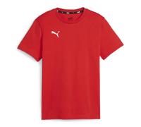 PUMA teamGOAL Casuals T-Shirt Jungen 01 - PUMA red/PUMA white 152
