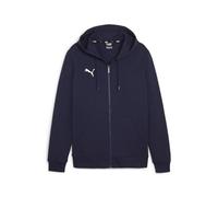 PUMA Kinder teamGOAL Casuals Hooded Jacket Jr Kapuzenjacke 658596 blau