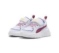 PUMA Kinder Trinity Lite Starblitz Sneakers Klein 25, White Port Sunny Yellow Red