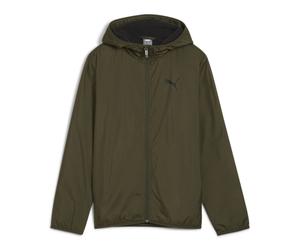 Puma Kinder Windjacke Fleece Line Windbreaker 626503-70 140 Dark Olive