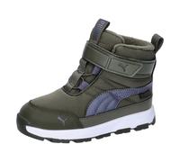 PUMA Evolve Puretex AC+ Baby-Winterstiefel 04 - dark olive/galactic gray/puma white 27