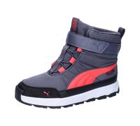 Puma Kinder Winterschuh Evolve Boot PURETEX AC+PS Galactic Gray/Tart Cherry/Puma Black Größe 31