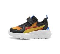 PUMA Kinder x HOT Wheels™ Trinity Lite Sneakers 24, Black Maple Syrup Red Fire Orange