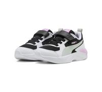 PUMA Kinder X-Ray 4 Sneakers 31.5, Black Créme De Mint White Green
