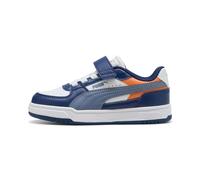 Sneaker PUMA "Caven III Block Sneakers Kinder", Mädchen, Gr. 31, blau (blau jewel gray sky weiß), Obermaterial: Synthetik, Textil. Futter: Textil. Innensohle: Textil. Laufsohle: Gummi, Schuhe Sneaker