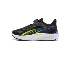 Puma Kinderschuhe Halbschuhe PUMA Black-Lime Smash-Royal Sapphire PUMA Black-Lime Smash-Royal Sapphire - Gr. - 1