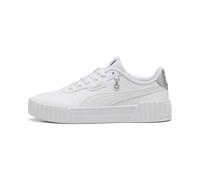 Puma Kinderschuhe Halbschuhe PUMA White-PUMA Silver PUMA White-PUMA Silver - Gr. - 3.5