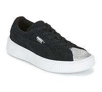 Puma kinderschuhe SUEDE PLATFORM GLAM PS in Schwarz 28