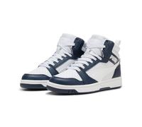 Puma Kinderschuhe Trainings- & Hallenschuhe CLUB NAVY-PUMA WHITE-SILVER MI CLUB NAVY-PUMA WHITE-SILVER MI - Gr. - 38 EU | 5 UK