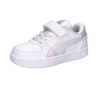 Puma Mädchen Caven 2.0 Holo Ac+ Inf Sneaker, Puma White Mauve Mist Puma Silver, 27 EU