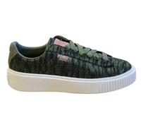 Puma -Korb -Bahnsteig Samt Seil Olive Low Schnüre -up -Womens Trainer 364092 01 EU 41 / UK 7,5