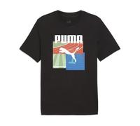 Puma GRAPHIC SUMMER SPORTS TEE Herren-T-Shirt, schwarz, größe L