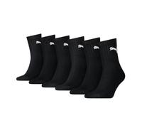 PUMA Kurze Crew-Socken im 6er-Pack | Mit Aucun | Schwarz | Größe: 43-46 black 935638_01_43-46