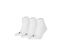 PUMA Herren Socken UNISEX QUARTER PLAIN 3P WHITE 35-38 (8720245637695)