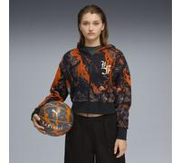 PUMA LaFrancé HEEM Crop Kapuzenjacke Damen, Kleidung, , L Orange