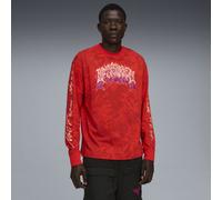 PUMA LaMelo Supernova Langarmshirt mit Print Herren, Kleidung, Rot, 4XL Red