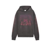 Hoodie PUMA "LaMelo World Tour-nament Hoodie Herren", Herren, Gr. M, dusky gray, Obermaterial: 66% Baumwolle, 34% Polyester; Rippe: 97% Baumwolle, 3% Elasthan, relaxed fit, Rundhals, Langarm, Sweatshi