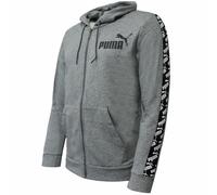 Puma Langarm Zip Up Grey Herren Daped Mantel 584097 03 S