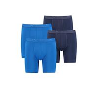 PUMA Boxershorts mit elastischem Logo-Bund im 2er-Pack Modell 'Sport' in Blau, Größe M