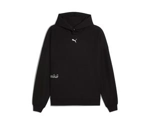 Puma Laufhoodie "Run Club" in Schwarz - Größe XL | Herren Sportshirts