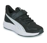 PUMA Pounce LITE AC+ PS Sneaker, Black White Silver, 31.5 EU