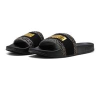 PUMA Leadcat 2.0 Animal Flair Slides Damen, Schuhe, Schwarz, 42 Black