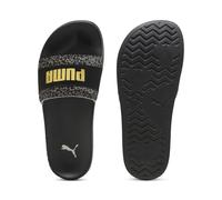 PUMA Leadcat 2.0 Animal Flair Slides Damen, Schuhe, Schwarz, 35.5 Black