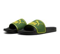 PUMA Leadcat 2.0 Badelatschen 51 - earthy green/bright mango yellow/puma black 43