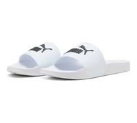 PUMA Leadcat 2.0 Flex Slide Unisex-Sandale, Weiß/Schwarz, 10 UK