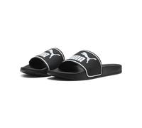 PUMA Unisex Badelatschen Leadcat 2.0 Slide Schwarz/Weiß Größe 44,5 EU
