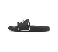 PUMA Leadcat 2.0 Jr Slide Sandal, Black White, 35.5 EU