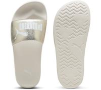 PUMA Leadcat 2.0 Metallic Whisper Pantoletten Damen 01 - PUMA gold/PUMA white/warm white 40.5