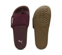 PUMA Erwachsene Leadcat 2.0 Palermo Foil Slides 40.5, Ruby Shimmer Alpine Snow Gum Red White Beige