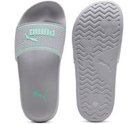 PUMA Leadcat 2.0 PS Badelatschen Kinder 20 - vibrant silver/mint jelly 34.5