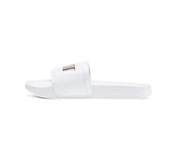 Puma Leadcat Ftr Logo Metal Wns, Damen Dusch- & Badeschuhe, Weiß (Puma White-Puma White 01), 35 EU