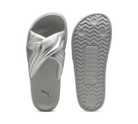 Puma Leadcat Platform Metallic Sandalen Damen | Aged Silver/Gray Echo | Größe: 35.5 Gray