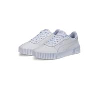 PUMA Kinder Freizeitschuhe Carina 2.0 Jr Puma White-Puma White-Puma Silver 35 ½ (4065449633765)