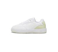 Puma Leder-Sneakers "Doublecourt Summer" in Weiß - Größe 40,5 | Damen Sneakers