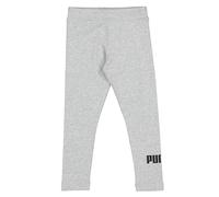 Puma Leggings "ESS Logo" in Grau - Größe 110 | Kinderhosen