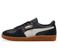 PUMA Sneaker Palermo Veloursleder-Overlays Echtleder Schwarz/Grau/Weiß Größe 37 1/2
