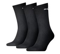 Puma Unisex Crew Socken, Schwarz, 35/38 (3er Pack)