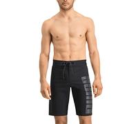 PUMA Long Board Swim Shorts Herren Lange Badehose Badeshorts, Farbe:Black, Bekleidungsgröße:S