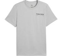 Puma M Cloudspun Branded Tee light gray heather (04) S